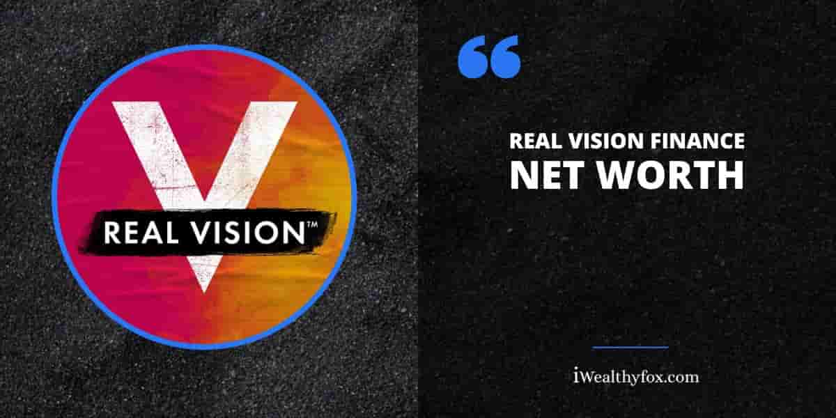Net Worth of Real Vision Finance iWealthyfox